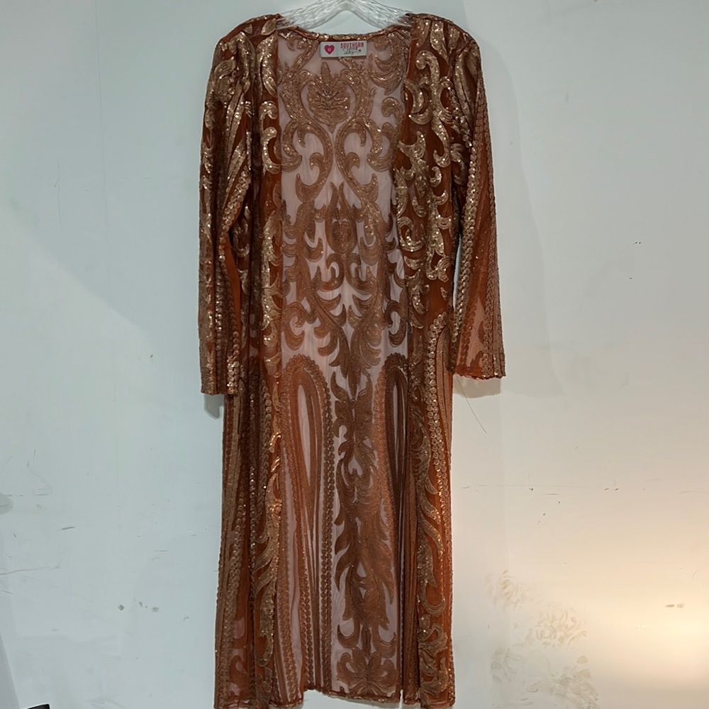 Copper/Sequins Duster